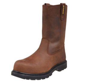 Caterpillar revolver pull on steel toe boot