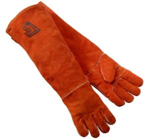 Steiner 21923-L burnt orange 23-Inch welding gloves