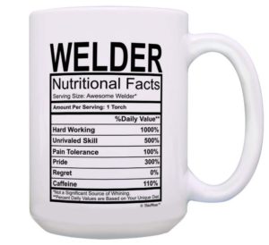 welder gift mug