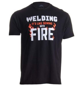 welding gift t shirt