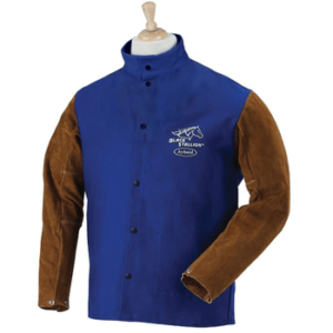 Black Stallion Hybrid FR and Cowhide Welding Jacket (2)