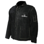 Caiman Black Boarhide Jacket