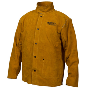 Lincoln Electric Brown Leather Welding Jacket (2)