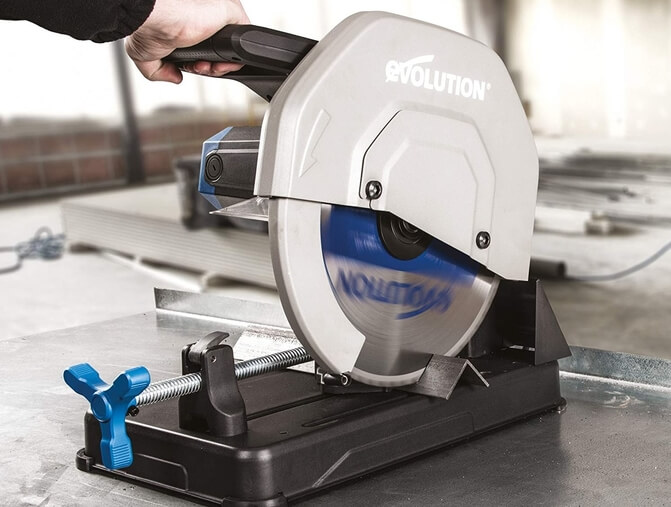 evolution chop saw