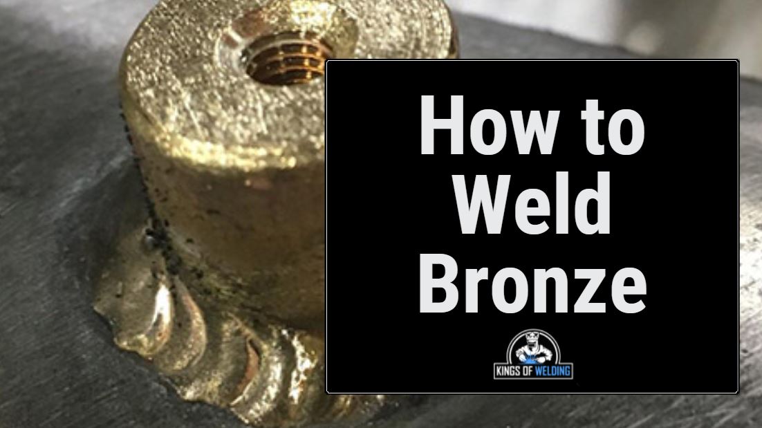 how to weld bronze